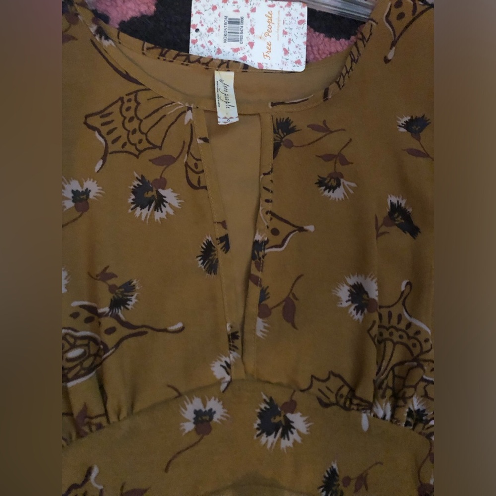 Free People Printed Midi Dress - Picture 7 of 11